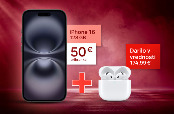 iPhone in darilo Airpods