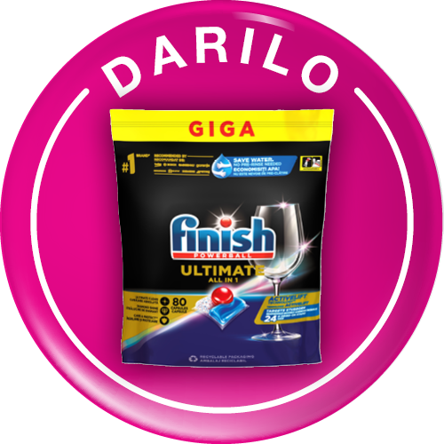 Tablete Finish za strojno pomivanje