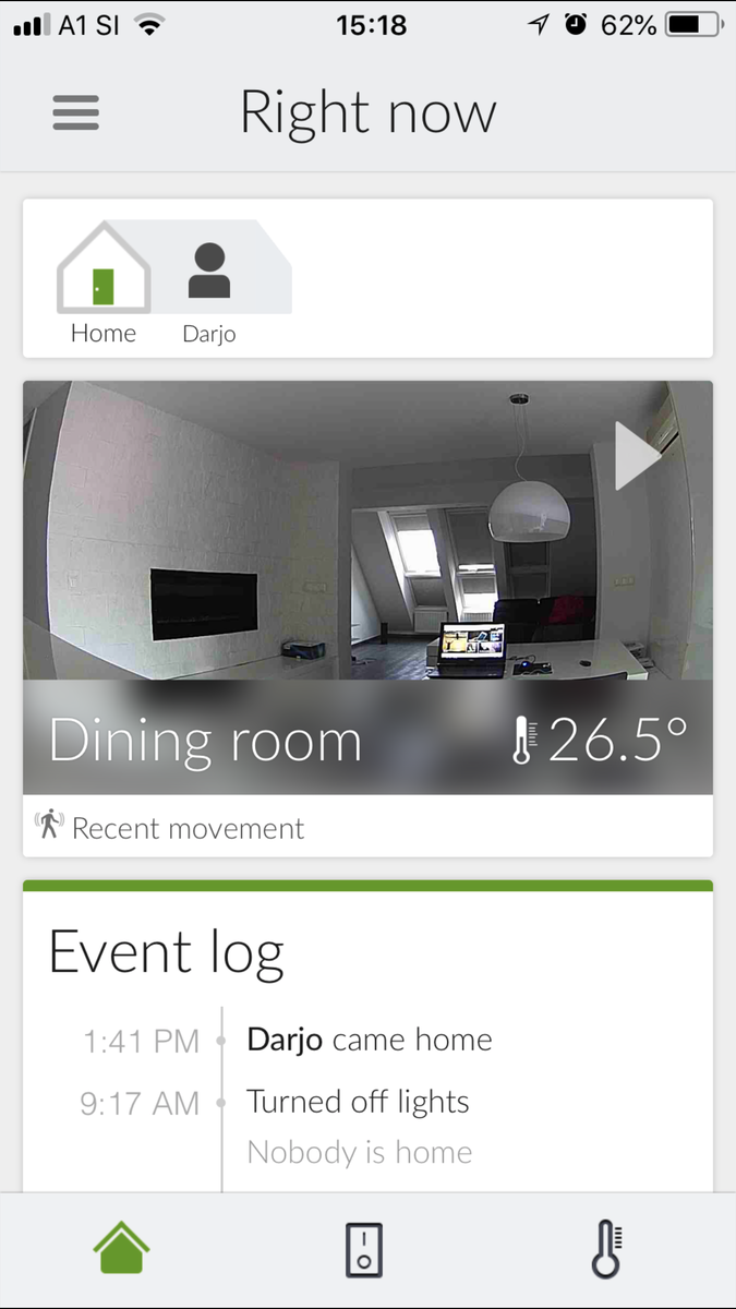 A1 Smart Home kamera