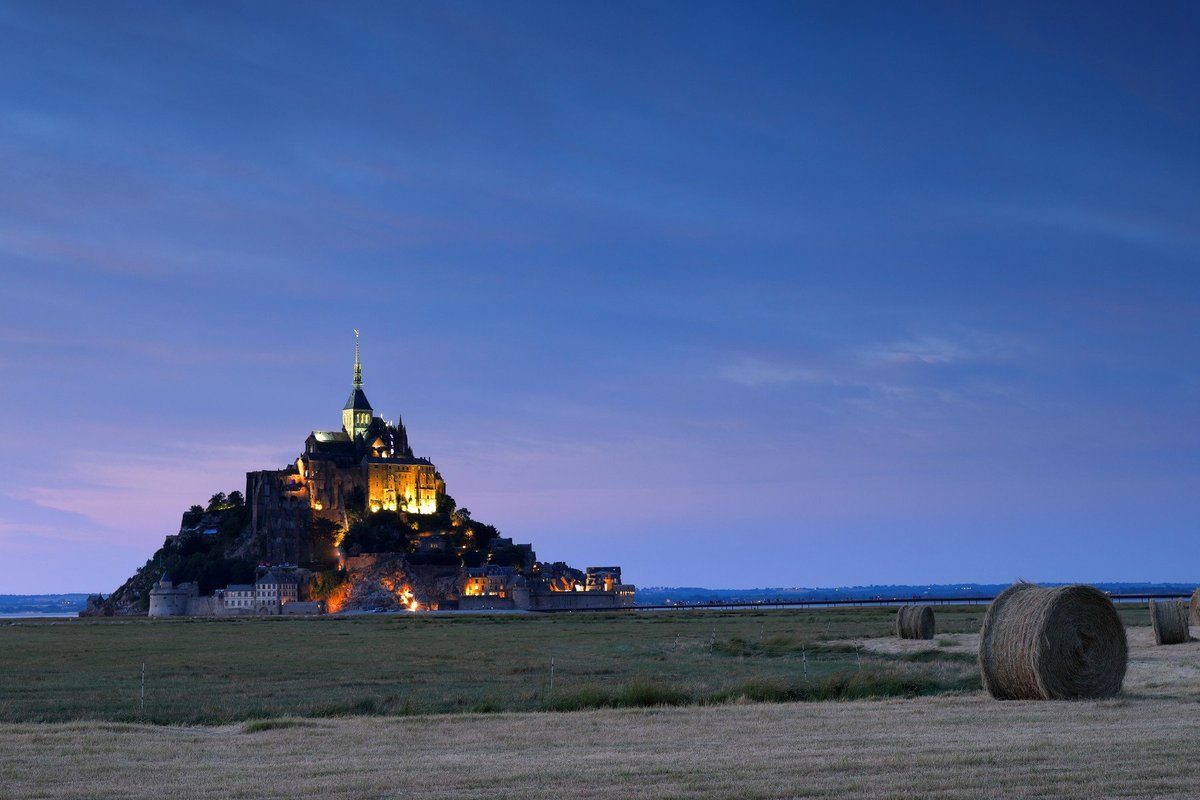 Mont Saint Michel, Francija