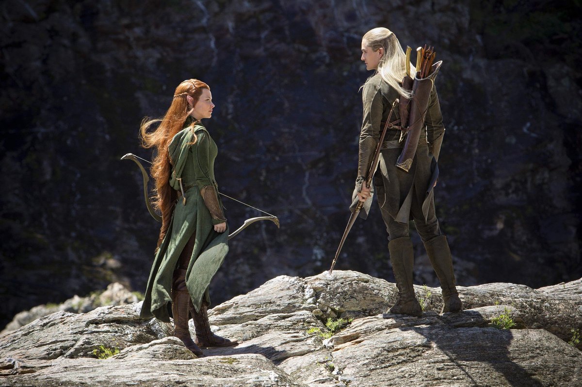 Legolas in Tauriel v Hobitu