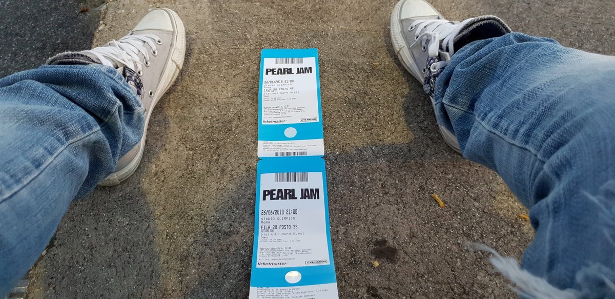 Karte za koncert Pearl Jam