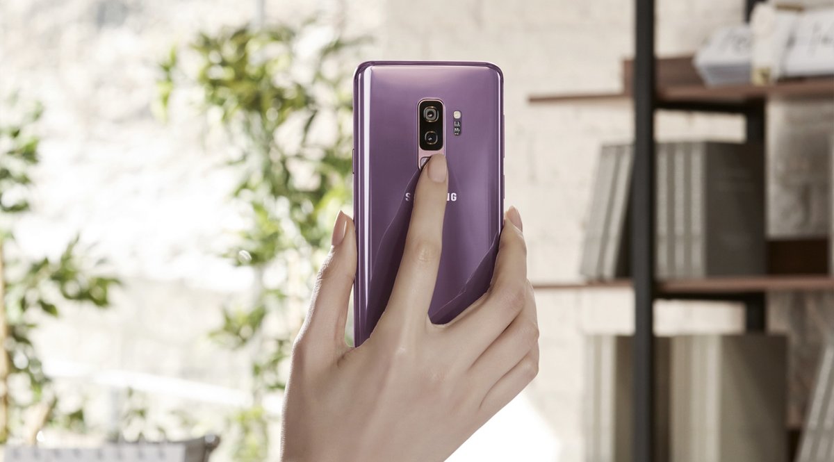 Samsung S9 čitalnik prstnih odtisov