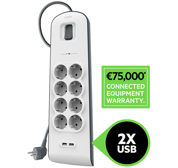 Prenapetostna zaščita Belkin BSV804VF2M