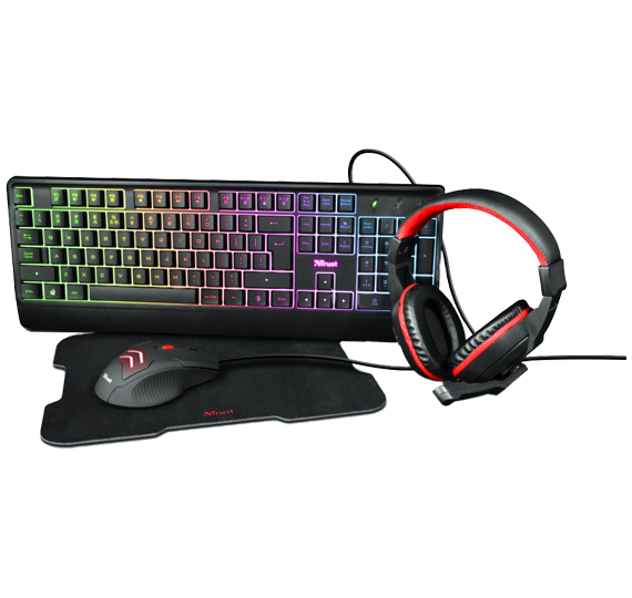 Trust gaming set Ziva 4-v-1