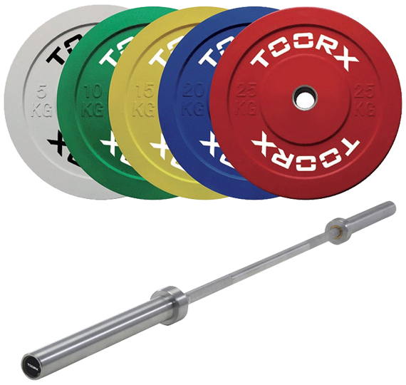 Toorx Set olimpijskih uteži 50 kg