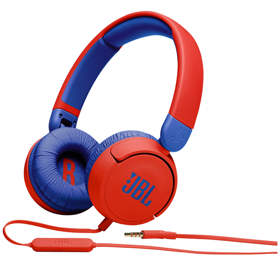 Slušalke JBL JR310 rdeče