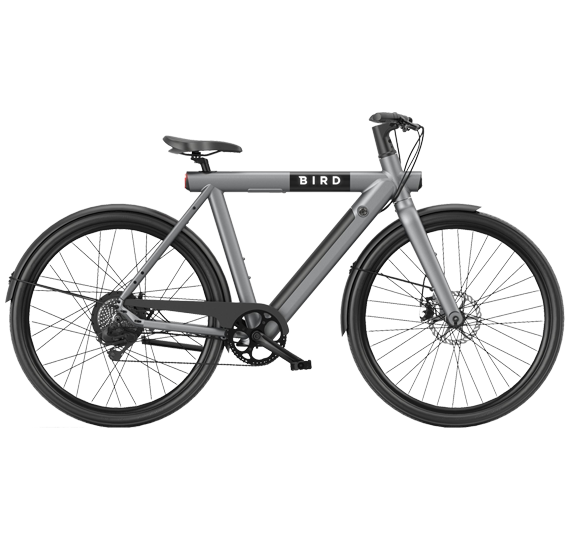 Električno kolo Bird Bike A FRAME Granitno siva