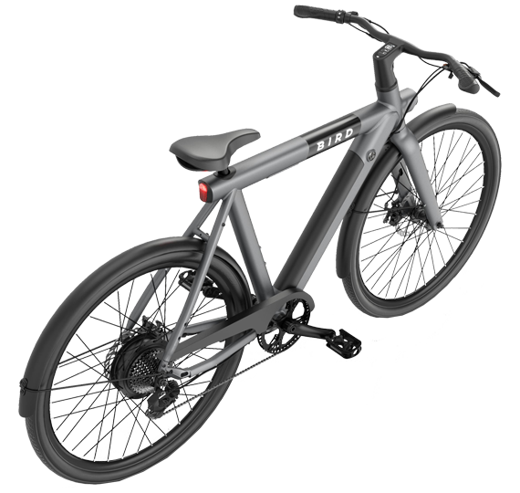 Električno kolo Bird Bike A FRAME Granitno siva