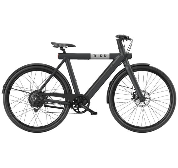 Električno kolo Bird Bike A FRAME Črna