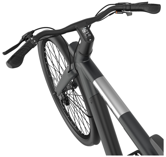 Električno kolo Bird Bike A FRAME Črna