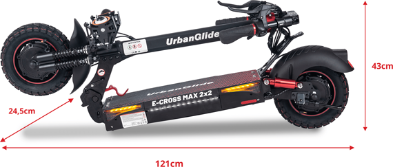 Električni skiro UrbanRide E-Cross MAX