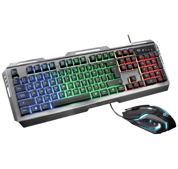 Trust gaming set tipkovnica in miška GXT 845 Tural