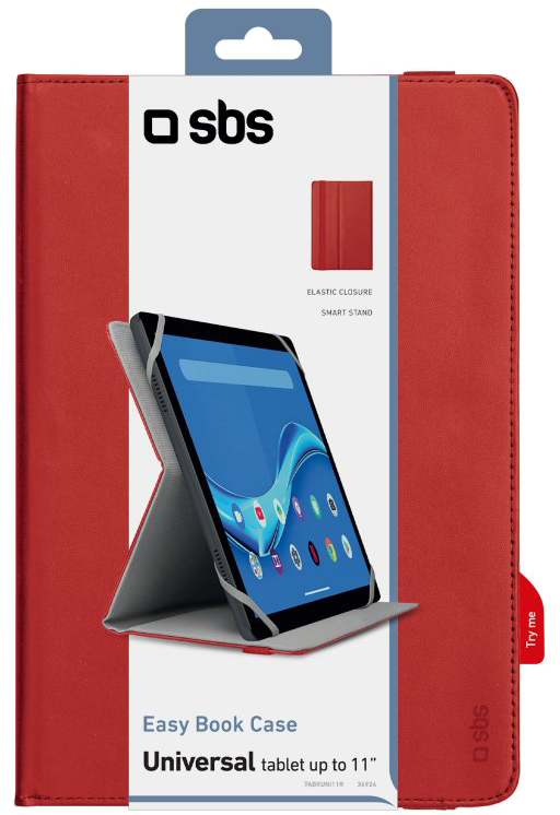 Preklopna torbica SBS 11" Univerzalna rdeča