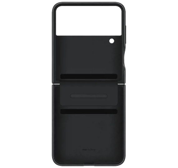 Ovitek Samsung Galaxy Z Flip4 flap leather cover black