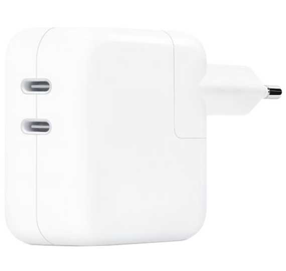 Napajalnik Apple 35W z dvojnim USB-C izhodom