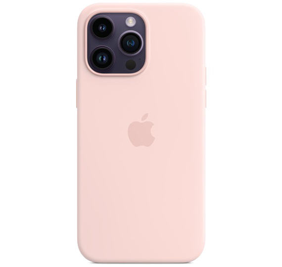 Ovitek Apple iPhone 14 Pro Max Silicone Chalk Pink