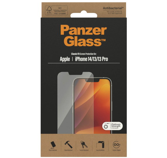Panzerglass iPhone 14/13/13 Pro Transparent