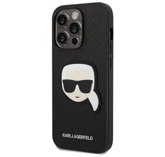 Ovitek Karl Lagerfeld iPhone 14 Pro črna