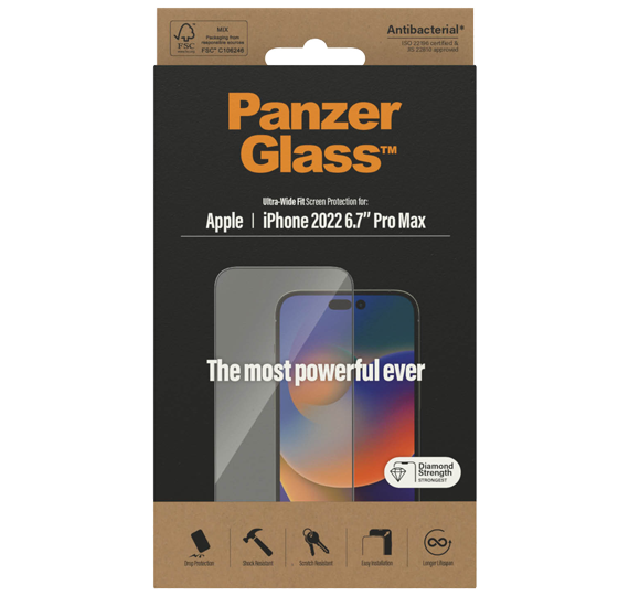 Zaščitno steklo Panzerglass Apple iPhone 14 Pro Max