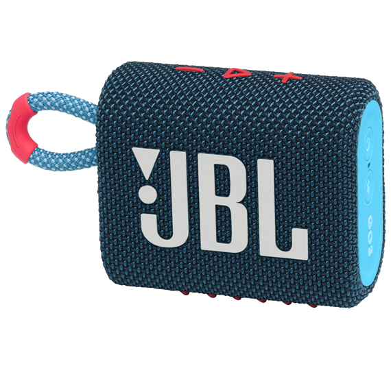 Bluetooth zvočnik JBL Go3 moder/koralni