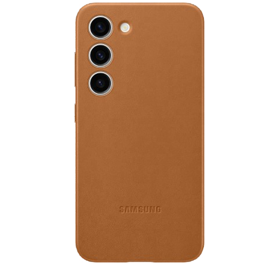 Ovitek Samsung Galaxy S23 Leather Case rjav