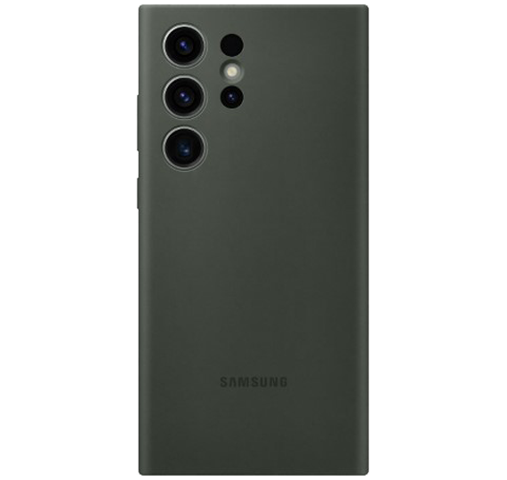 Ovitek Samsung Galaxy S23 Ultra Silicone Case kaki