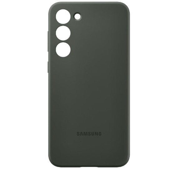Ovitek Samsung Galaxy S23+ Silicone Case kaki