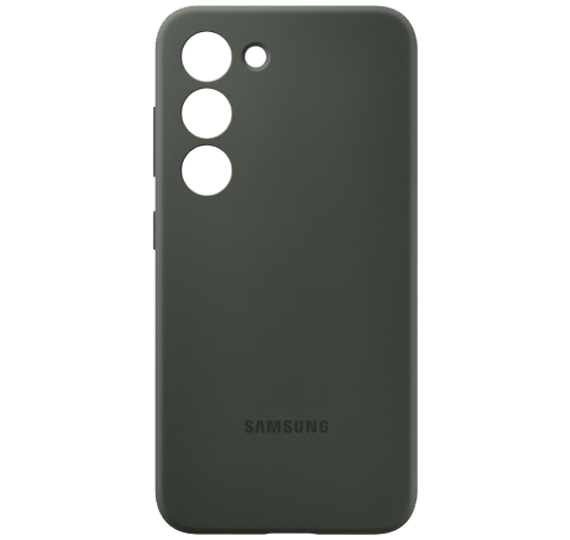 Ovitek Samsung Galaxy S23 Silicone Case kaki