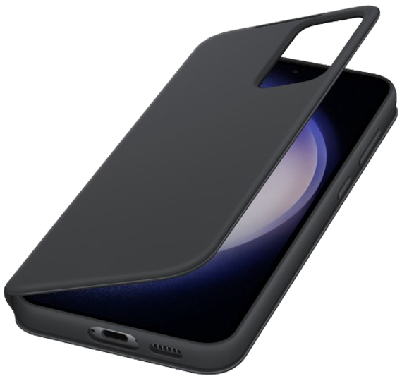 Ovitek Samsung Galaxy S23+ Smart View Wallet Case črn