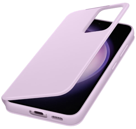 Ovitek Samsung Galaxy S23 Smart View Wallet Case vijoličen