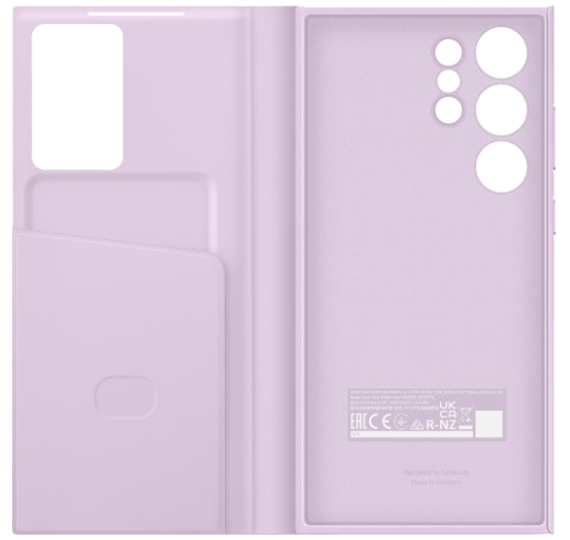 Preklopna torbica Samsung Galaxy S23 Ultra vijolična