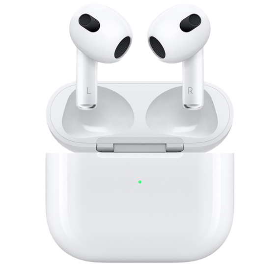 Apple slušalke AirPods 3. generacija Lightning polnjenje