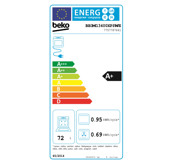 Beko vgradna pečica BBIM13400XPSWE