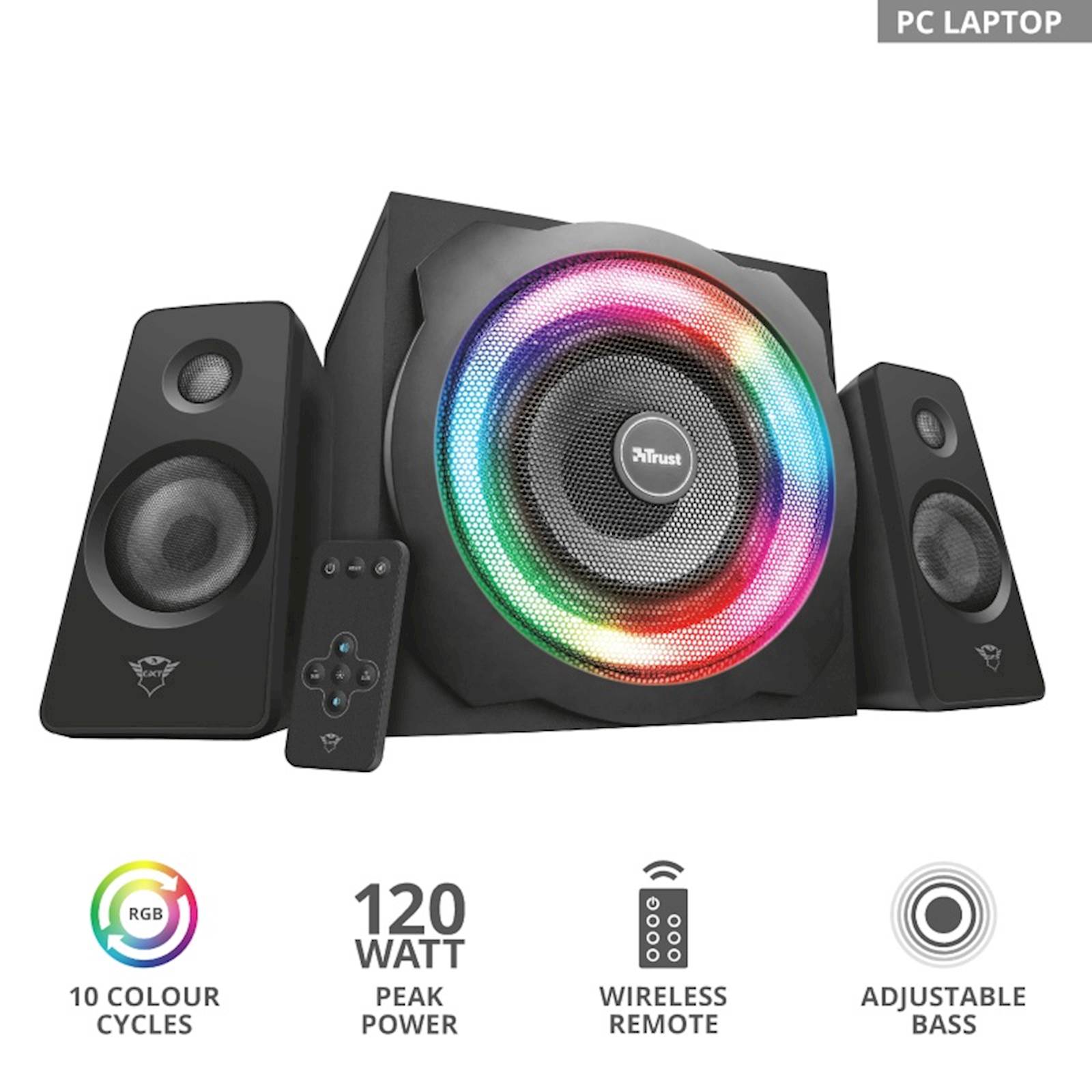 Trust zvočnik Tytan GXT 629 RGB