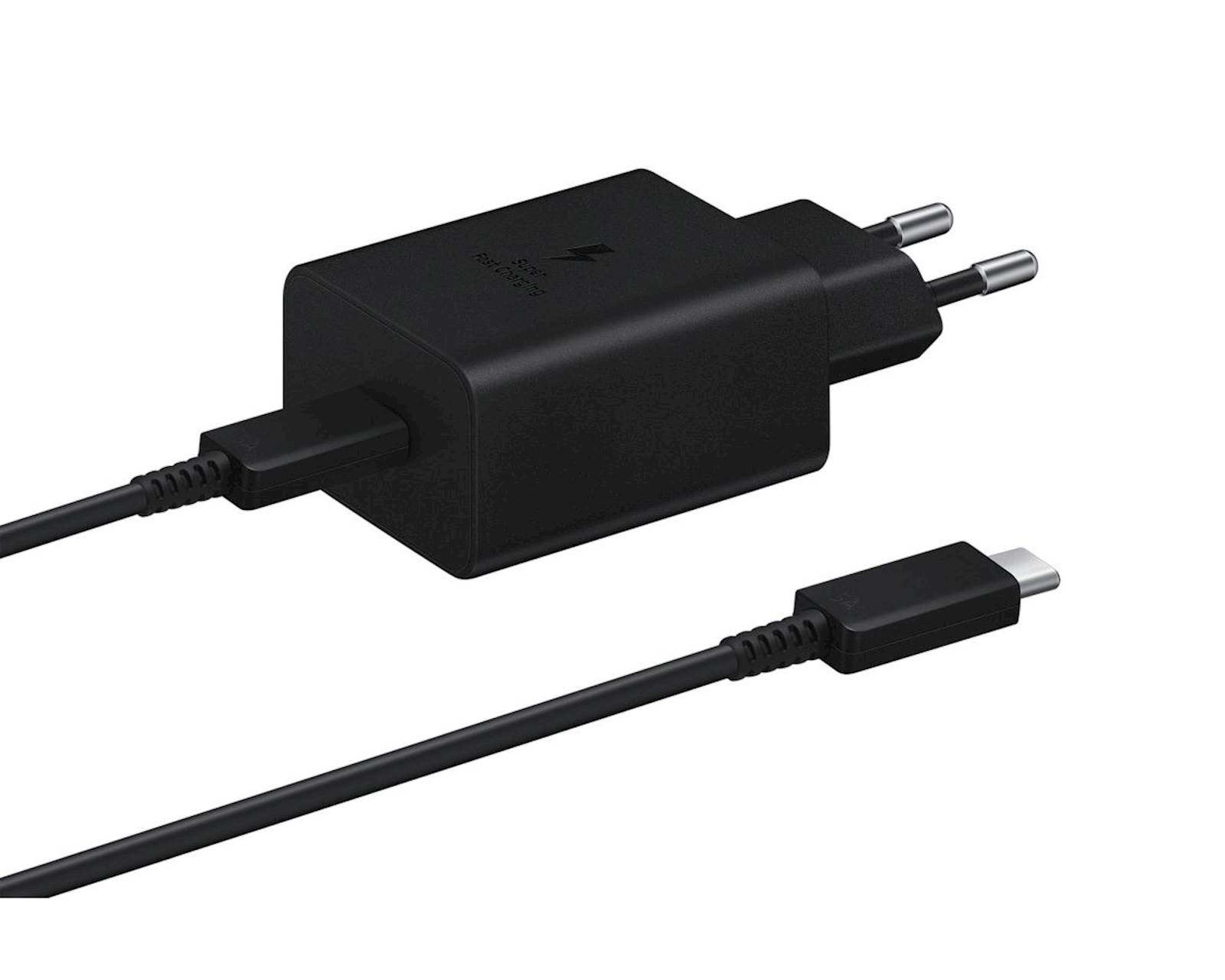 Adapter + Kabel Type-C to Type-C Samsung 45W črn