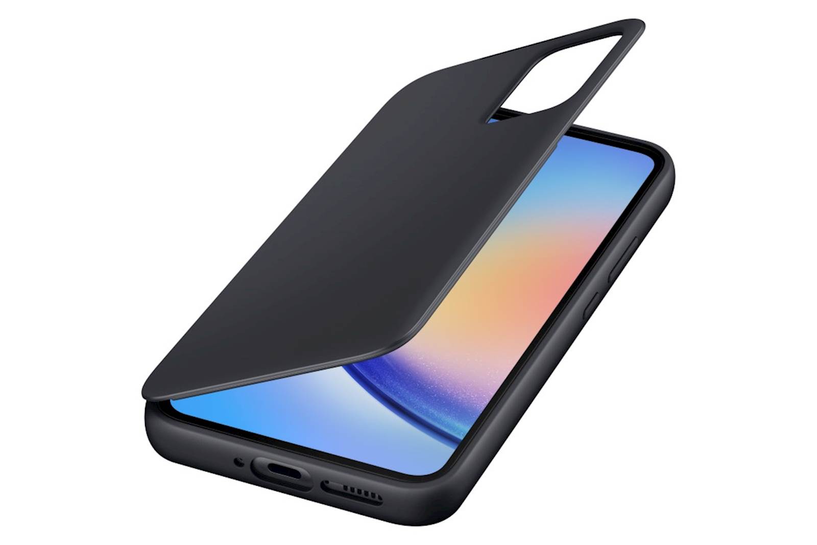 Ovitek Samsung Galaxy A34 Smart View Wallet Case Black