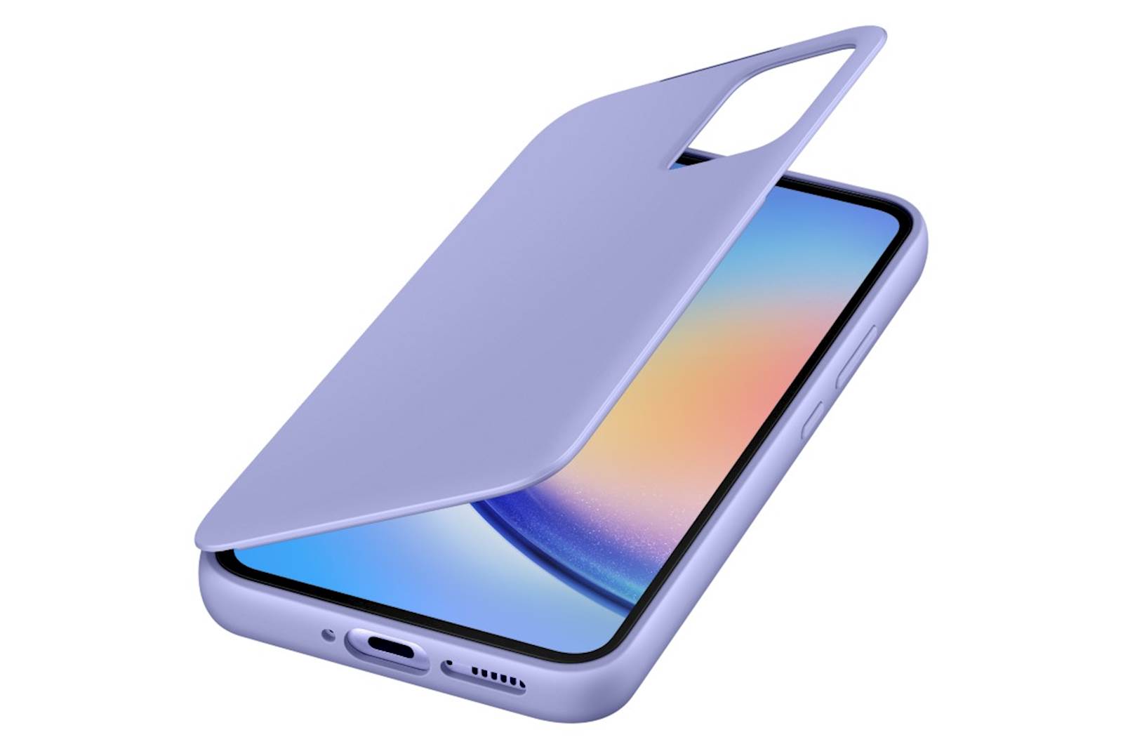 Ovitek Samsung Galaxy A34 Smart View Wallet Case Blueberry