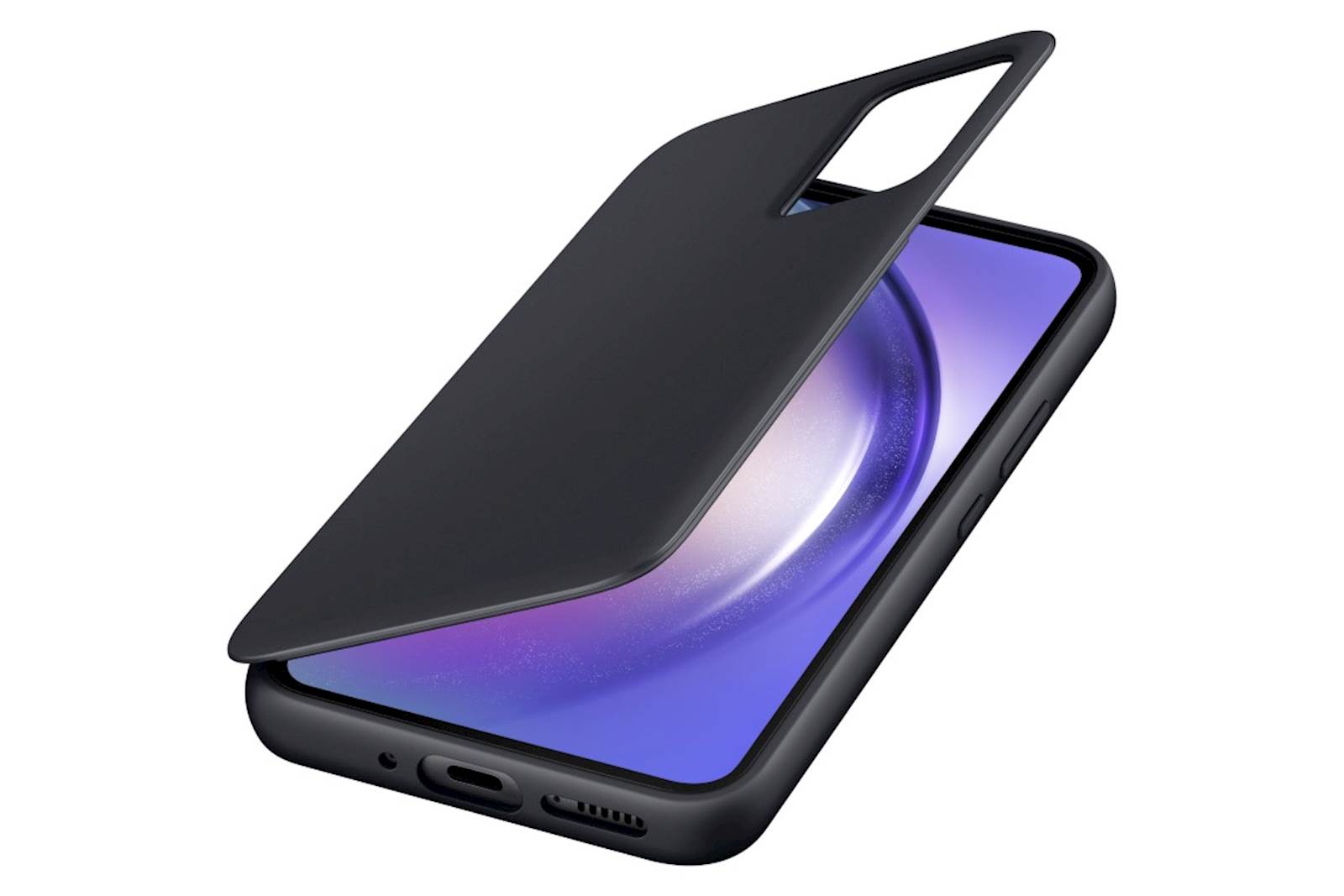 Ovitek Samsung Galaxy A54 Smart View Wallet Case Black
