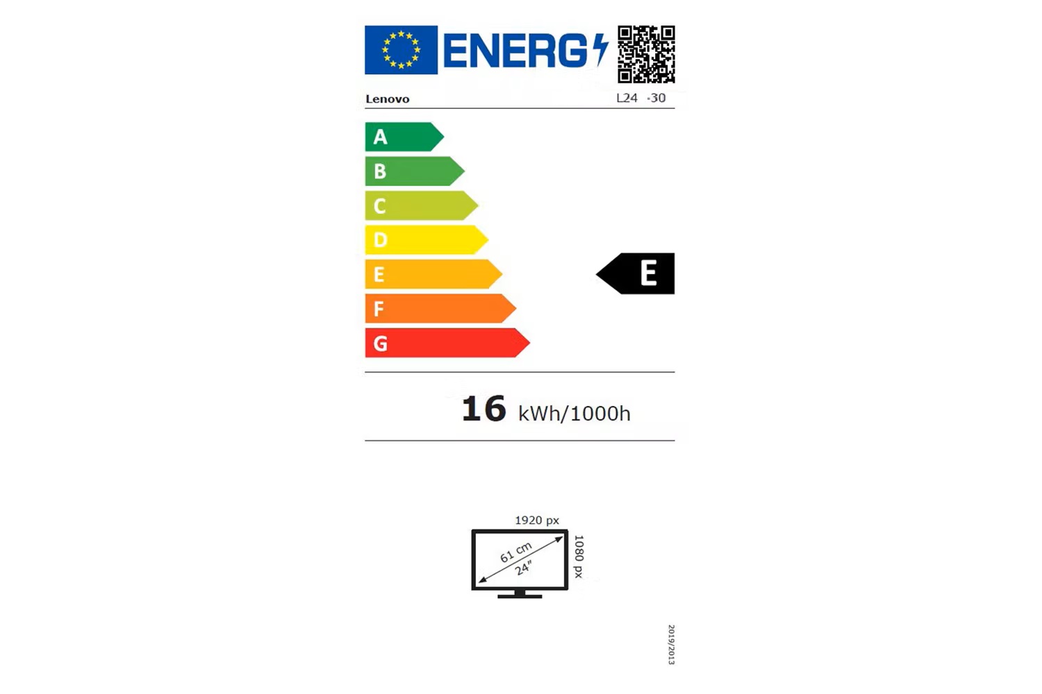 Lenovo Full HD 75Hz L24i-30 24"