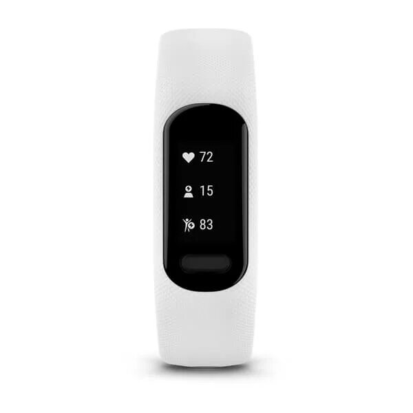 Merilnik telesne pripravljenosti Garmin VIVOSMART 5 S/M bela