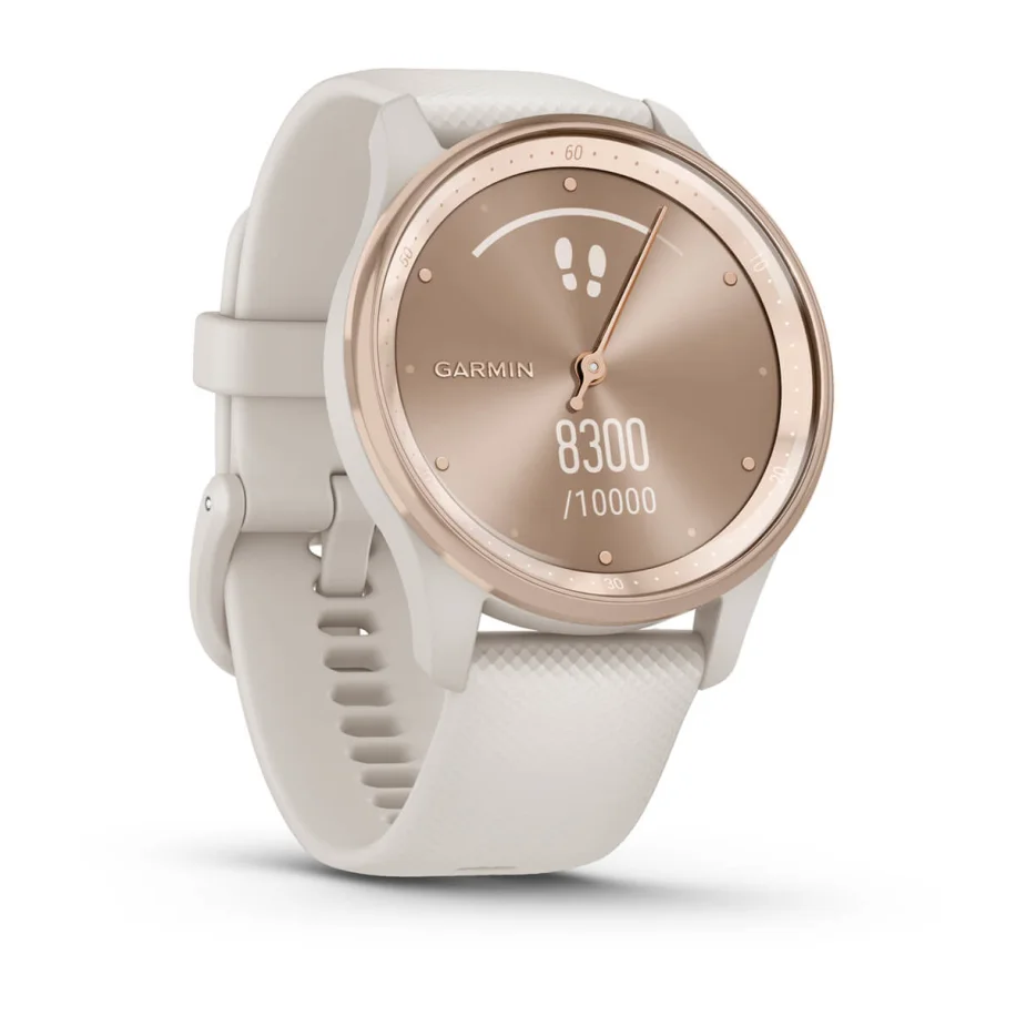 Pametna ura Garmin Vivomove Trend White Cream