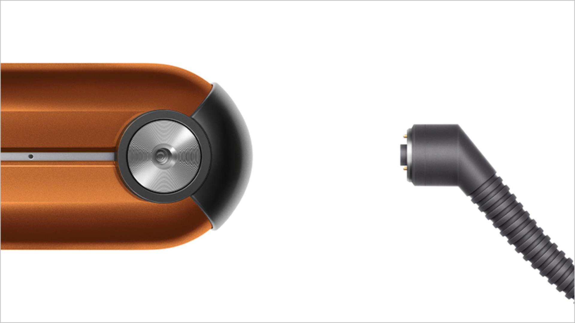 Dyson Corrale ravnalec za lase Copper HS07 Oranžna