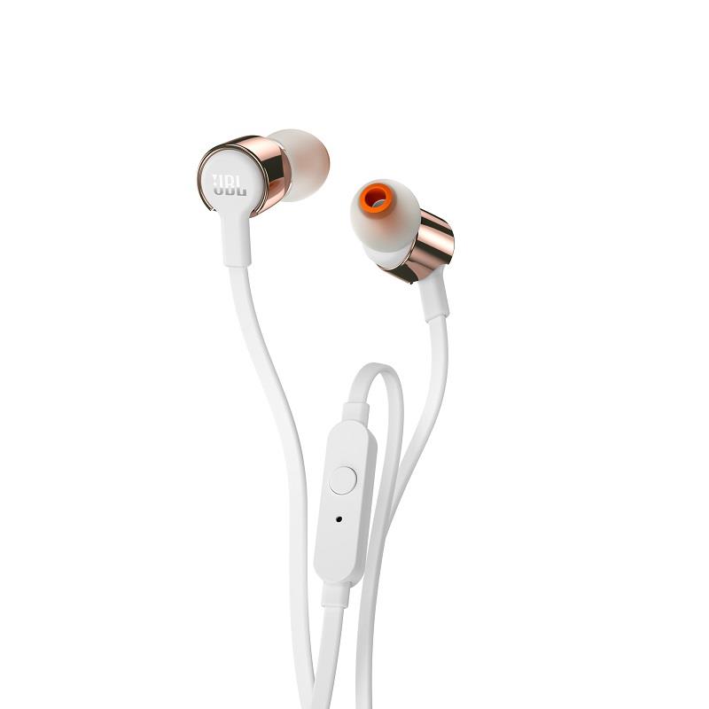 JBL ušesne slušalke T210 ROSE GOLD