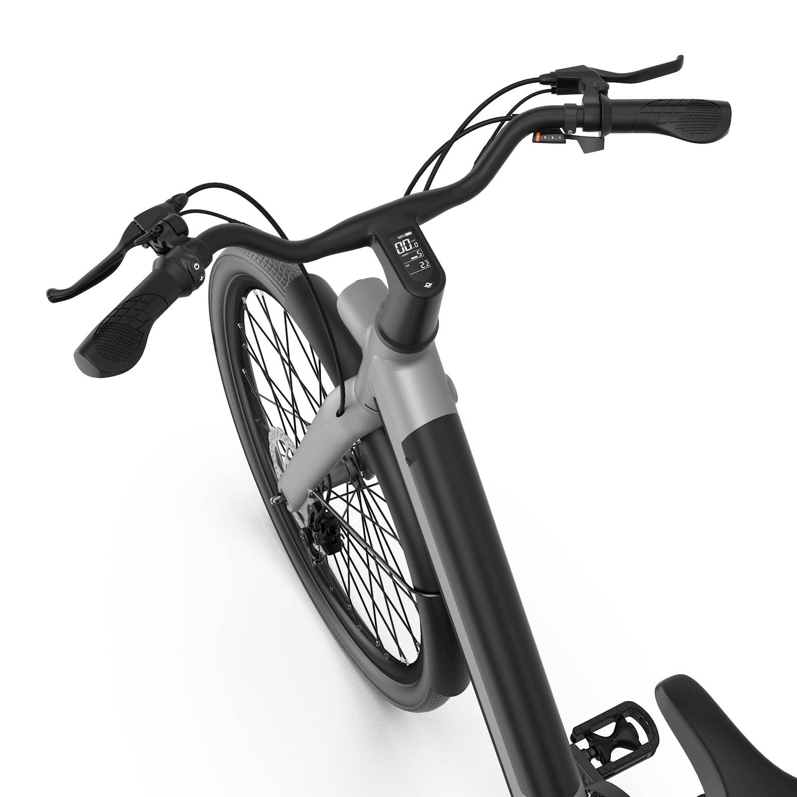 Električno kolo Bird Bike V-Frame Siva