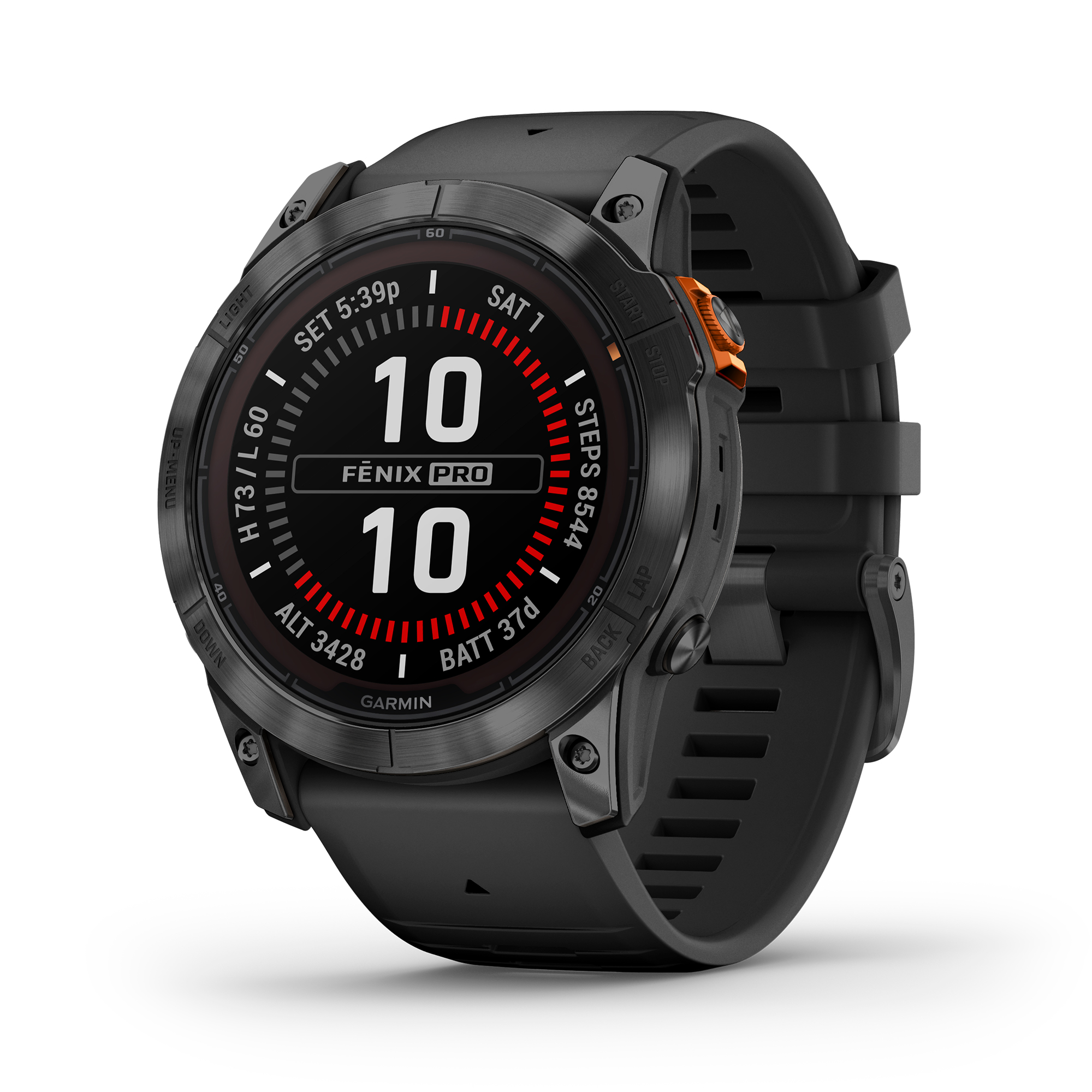 Pametna ura Garmin Fenix 7X Pro Solar črna
