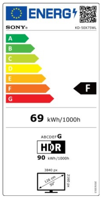 TV Sony KD50X75WLPAEP