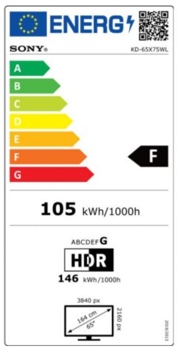 TV Sony KD65X75WLPAEP