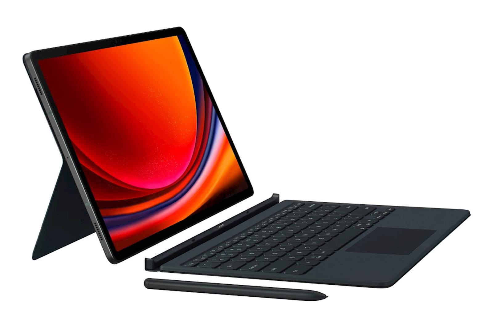 Preklopna torbica Samsung Galaxy Tab S9+/S9 FE+ Black