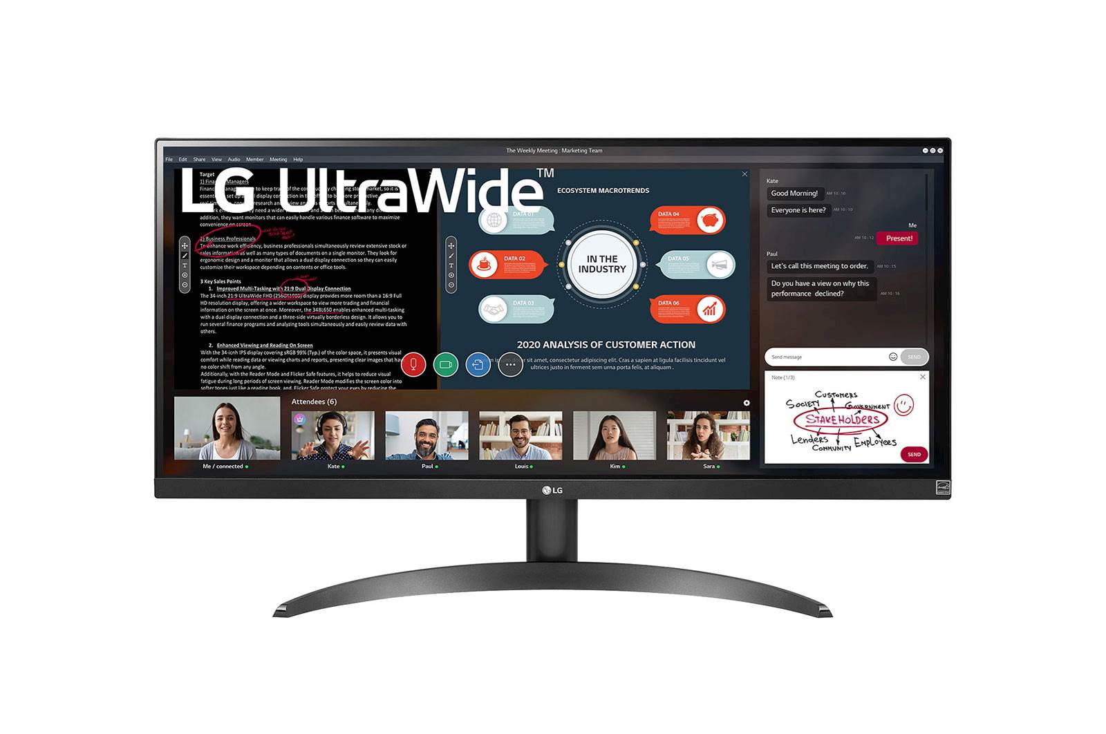 Monitor LG 29WP500-B